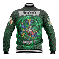 Tuohy or O Toohey Baseball Jackets The Green Dragon Of Ireland Style