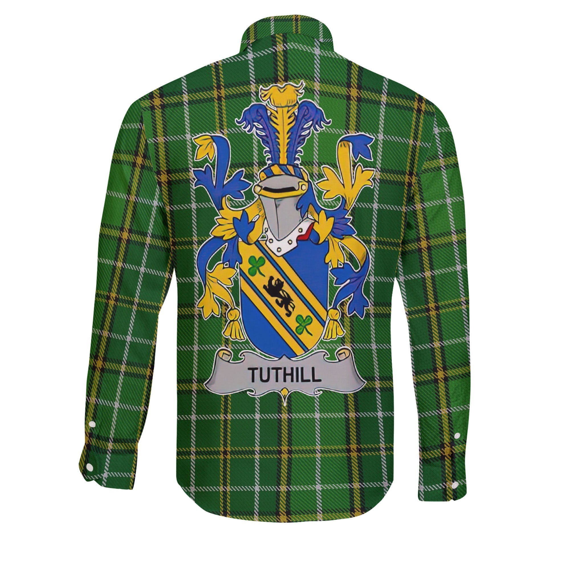 Tuthill Long Sleeve Button Shirts Crest And National Plaid Style