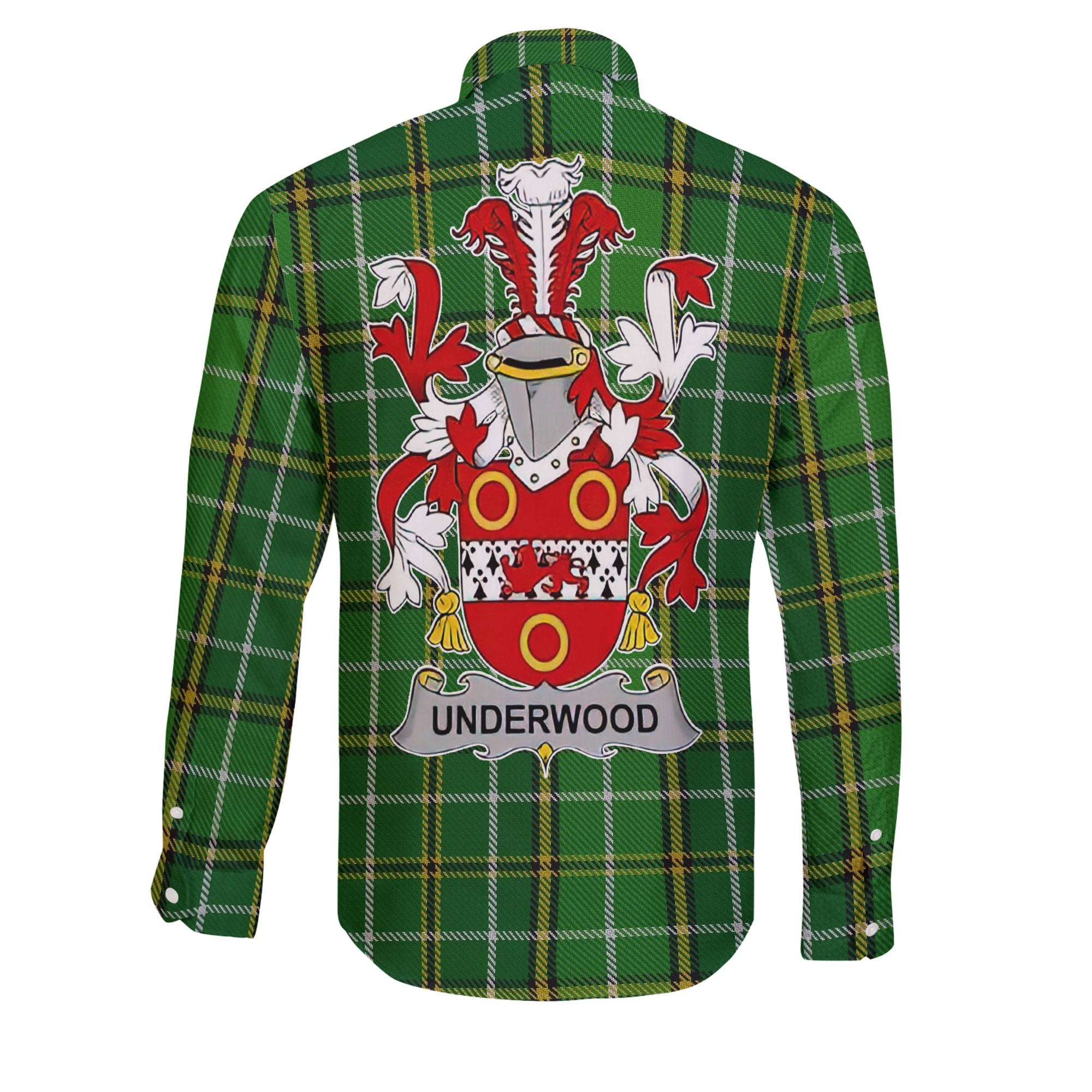 Underwood Long Sleeve Button Shirts Crest And National Plaid Style