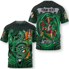 Underwood T-Shirts The Green Dragon Of Ireland Style