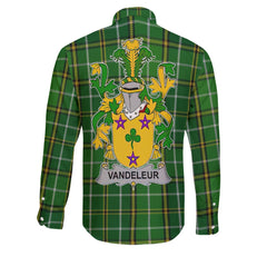 Vandeleur Long Sleeve Button Shirts Crest And National Plaid Style