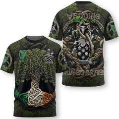 Wadding T-Shirts Ireland Is My Root Style