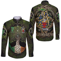 Walron Long Sleeve Button Shirts Ireland Is My Root Style