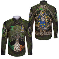 Ward Long Sleeve Button Shirts Ireland Is My Root Style
