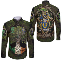 Ware Long Sleeve Button Shirts Ireland Is My Root Style