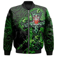 Way Bomber Jackets Celtic Cross And Dragon Style