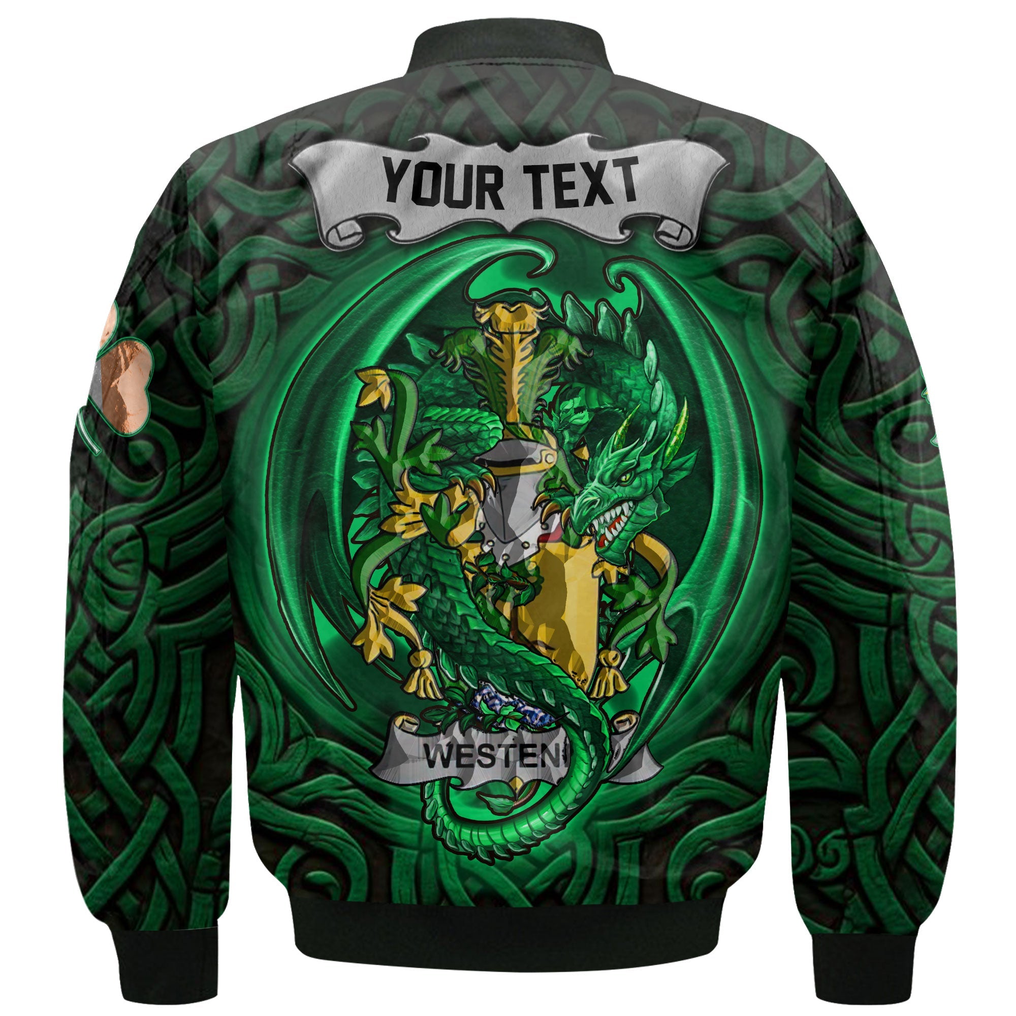 Westenra Bomber Jackets The Green Dragon Of Ireland Style