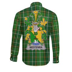 Westenra Long Sleeve Button Shirts Crest And National Plaid Style