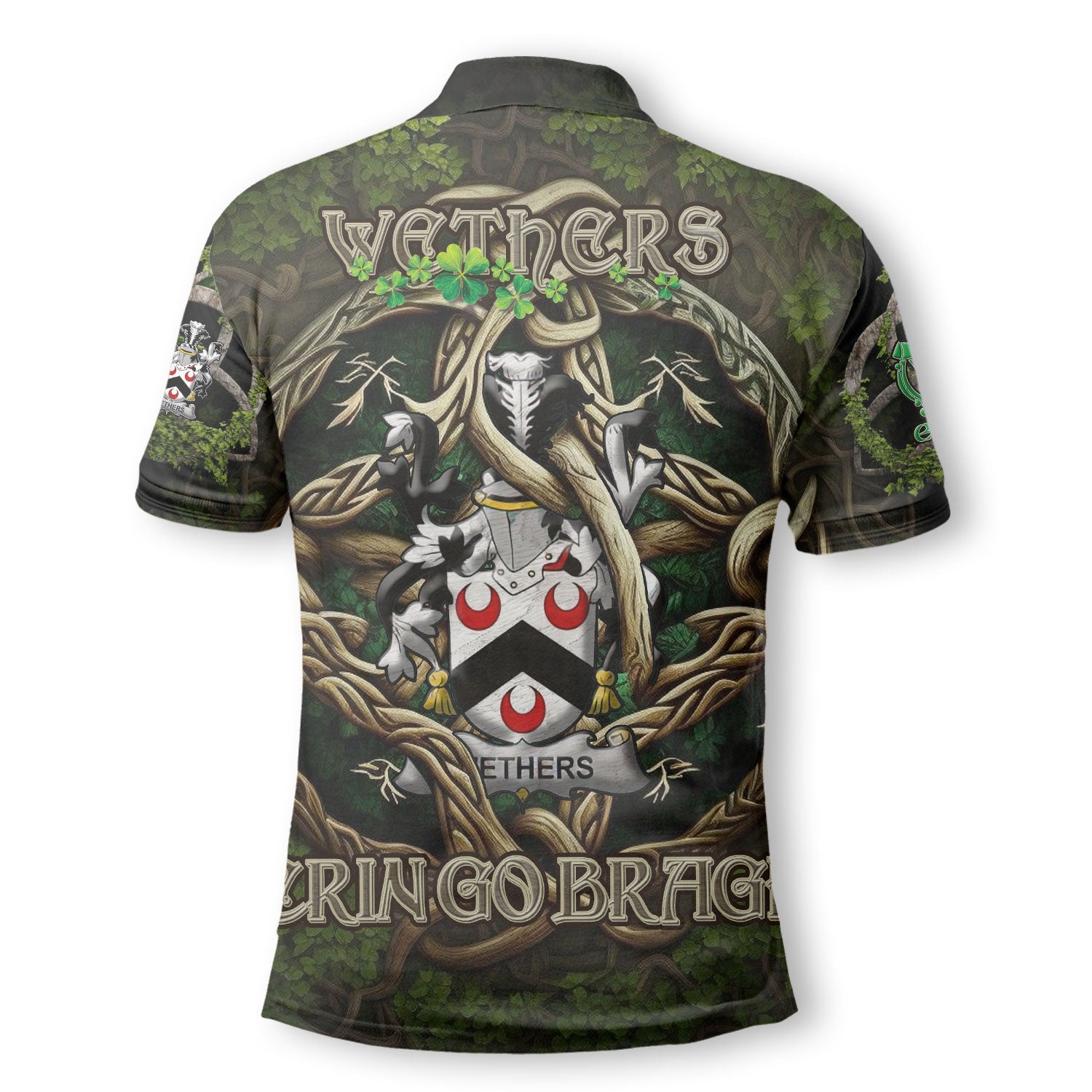 Wethers Polo Shirts Ireland Is My Root Style