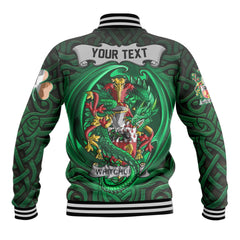 Whitchurch Baseball Jackets The Green Dragon Of Ireland Style