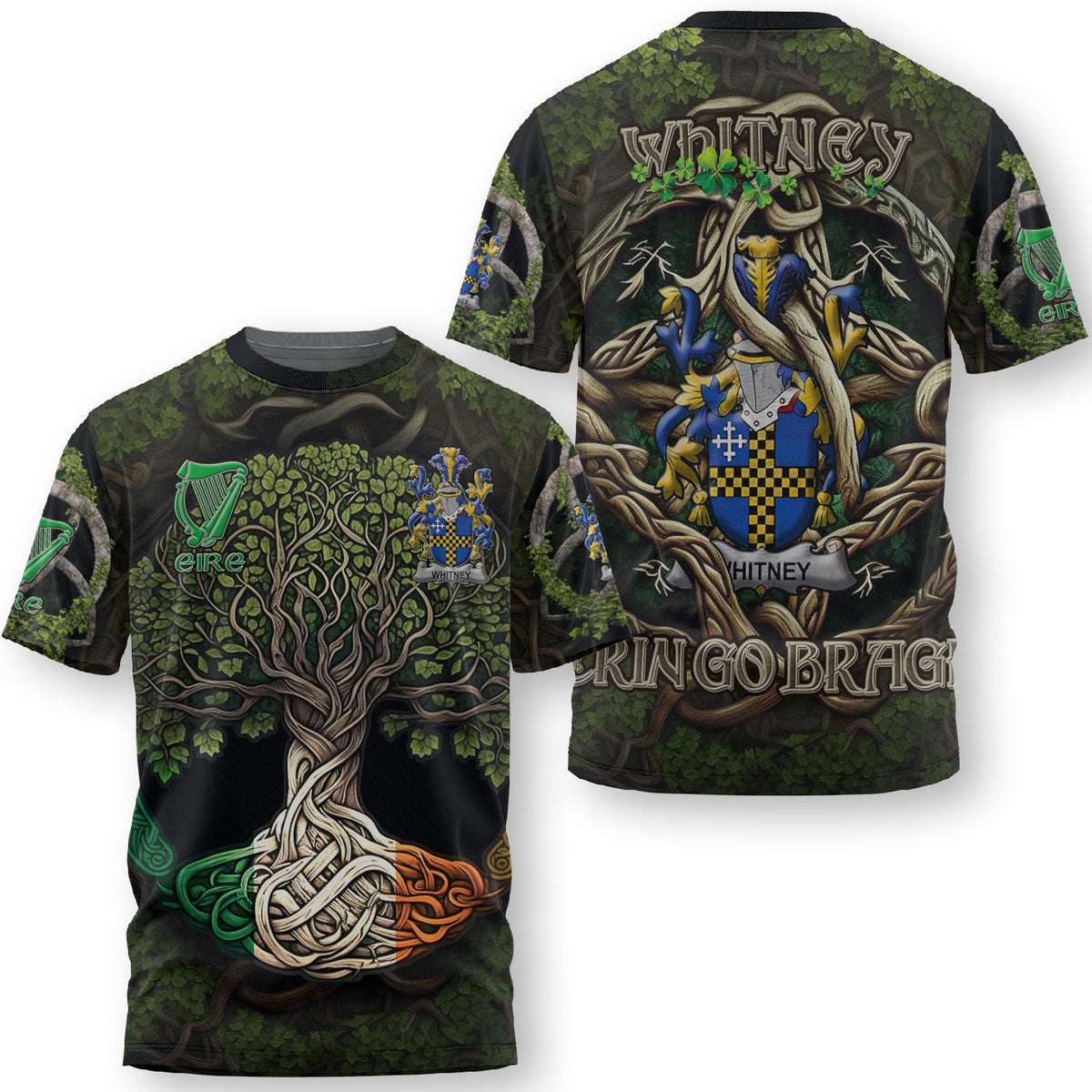 Whitney T-Shirts Ireland Is My Root Style
