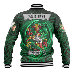 Wickham Baseball Jackets The Green Dragon Of Ireland Style