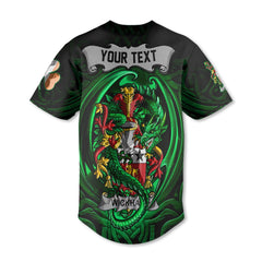 Wickham Baseball Jerseys The Green Dragon Of Ireland Style