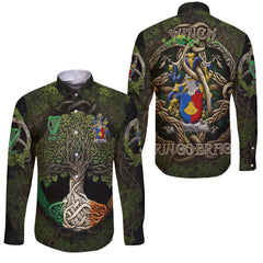 Winch Long Sleeve Button Shirts Ireland Is My Root Style