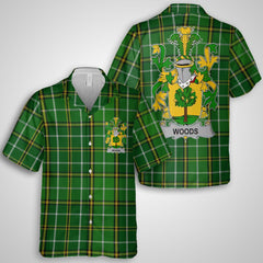 Woods Hawaiian Shirts Crest And National Plaid Style