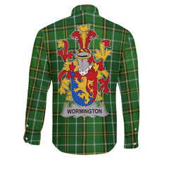 Wormington Long Sleeve Button Shirts Crest And National Plaid Style