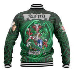 Wybrants Baseball Jackets The Green Dragon Of Ireland Style