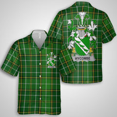 Wycombe Hawaiian Shirts Crest And National Plaid Style