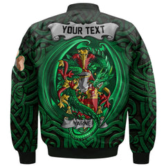 Yarner Bomber Jackets The Green Dragon Of Ireland Style