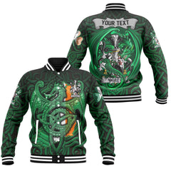 Yaxley Baseball Jackets The Green Dragon Of Ireland Style