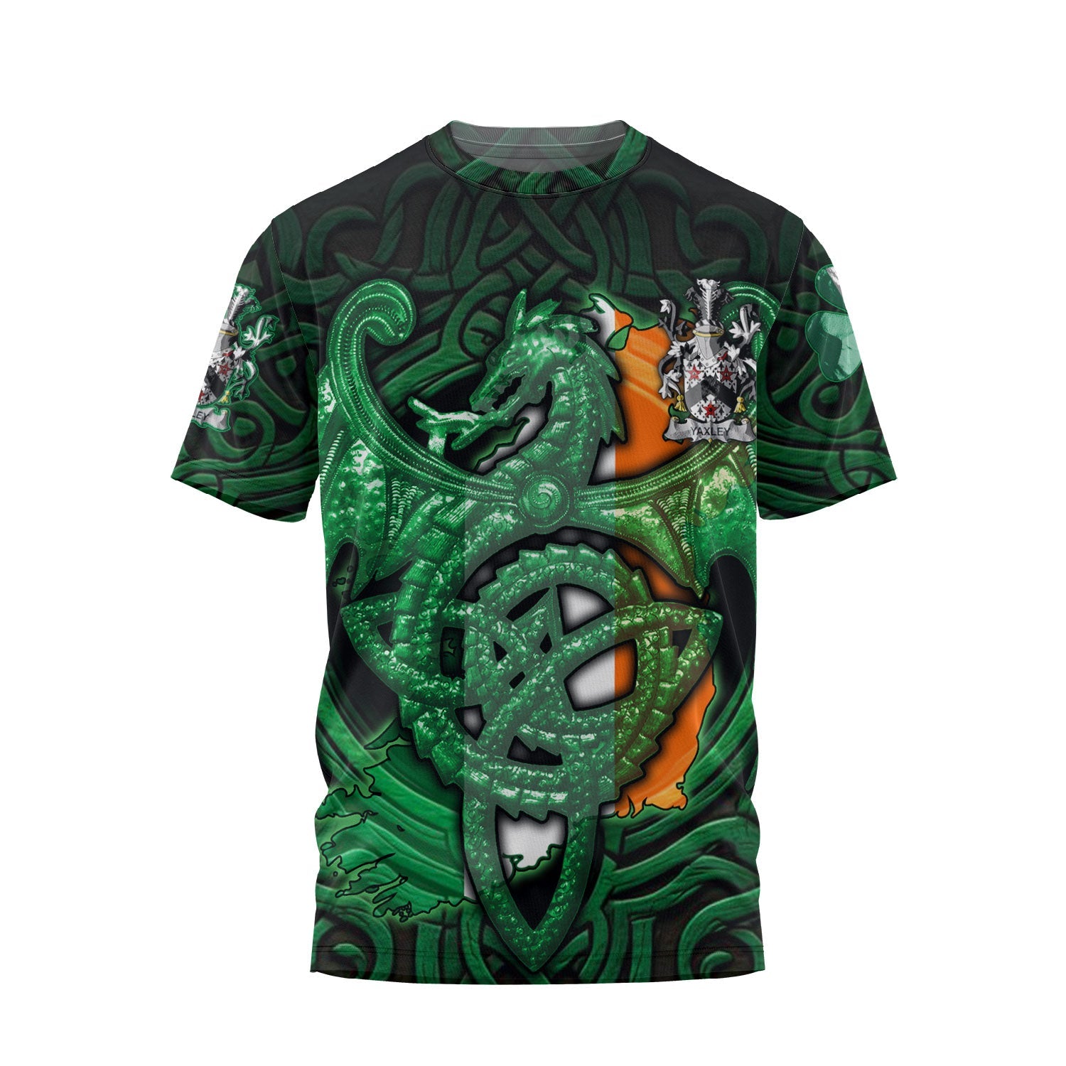 Yaxley T-Shirts The Green Dragon Of Ireland Style