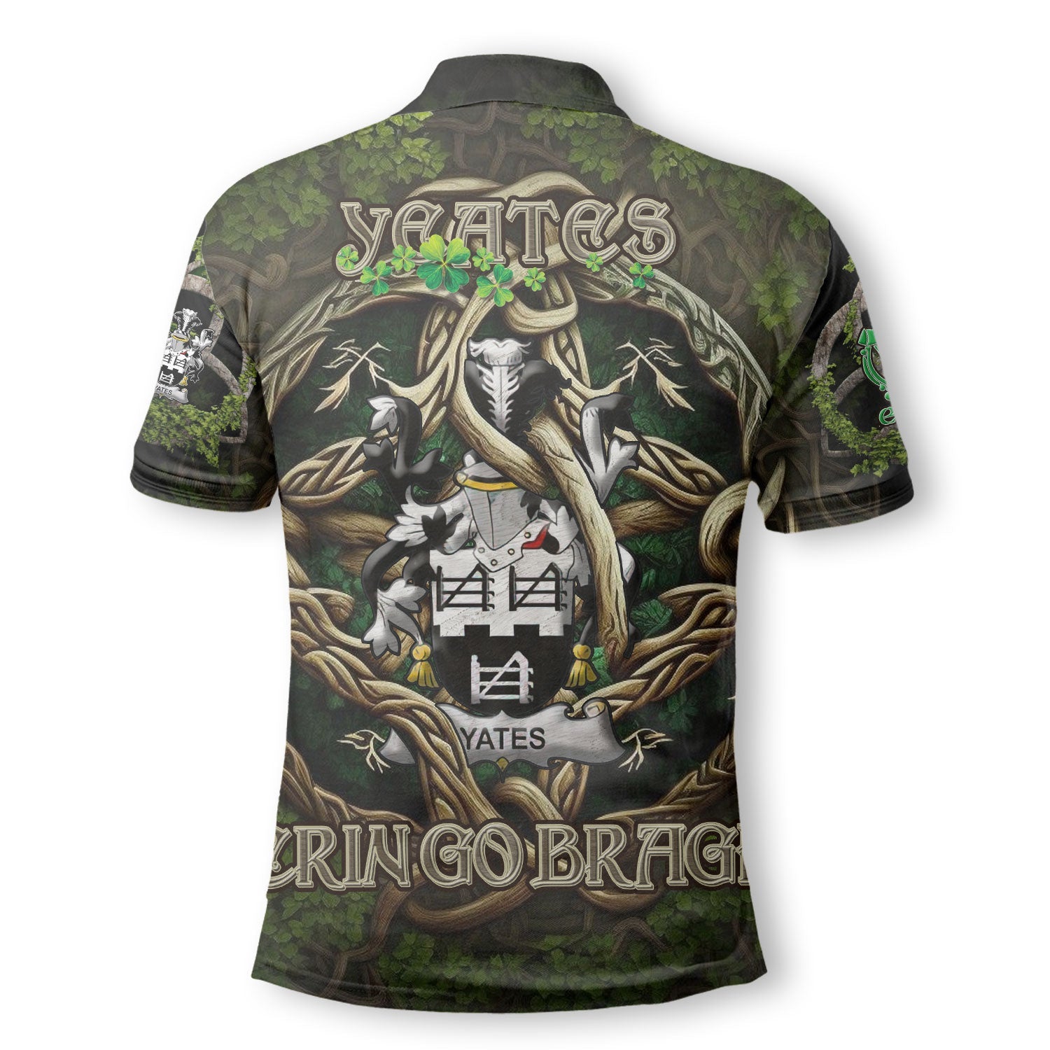 Yeates Polo Shirts Ireland Is My Root Style
