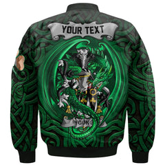 Young Bomber Jackets The Green Dragon Of Ireland Style