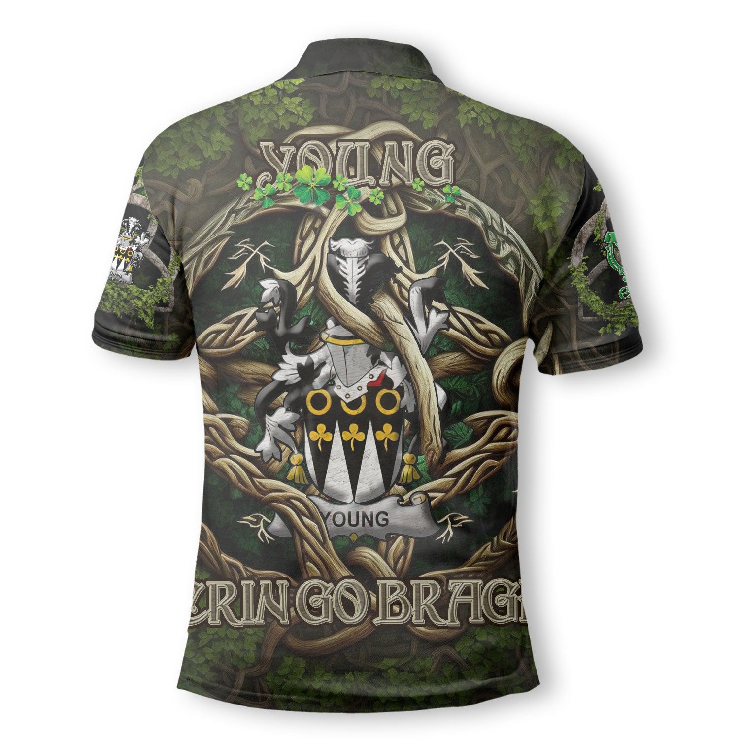 Young Polo Shirts Ireland Is My Root Style