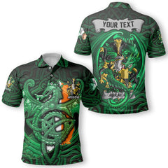 Abraham Polo Shirts The Green Dragon Of Ireland Style