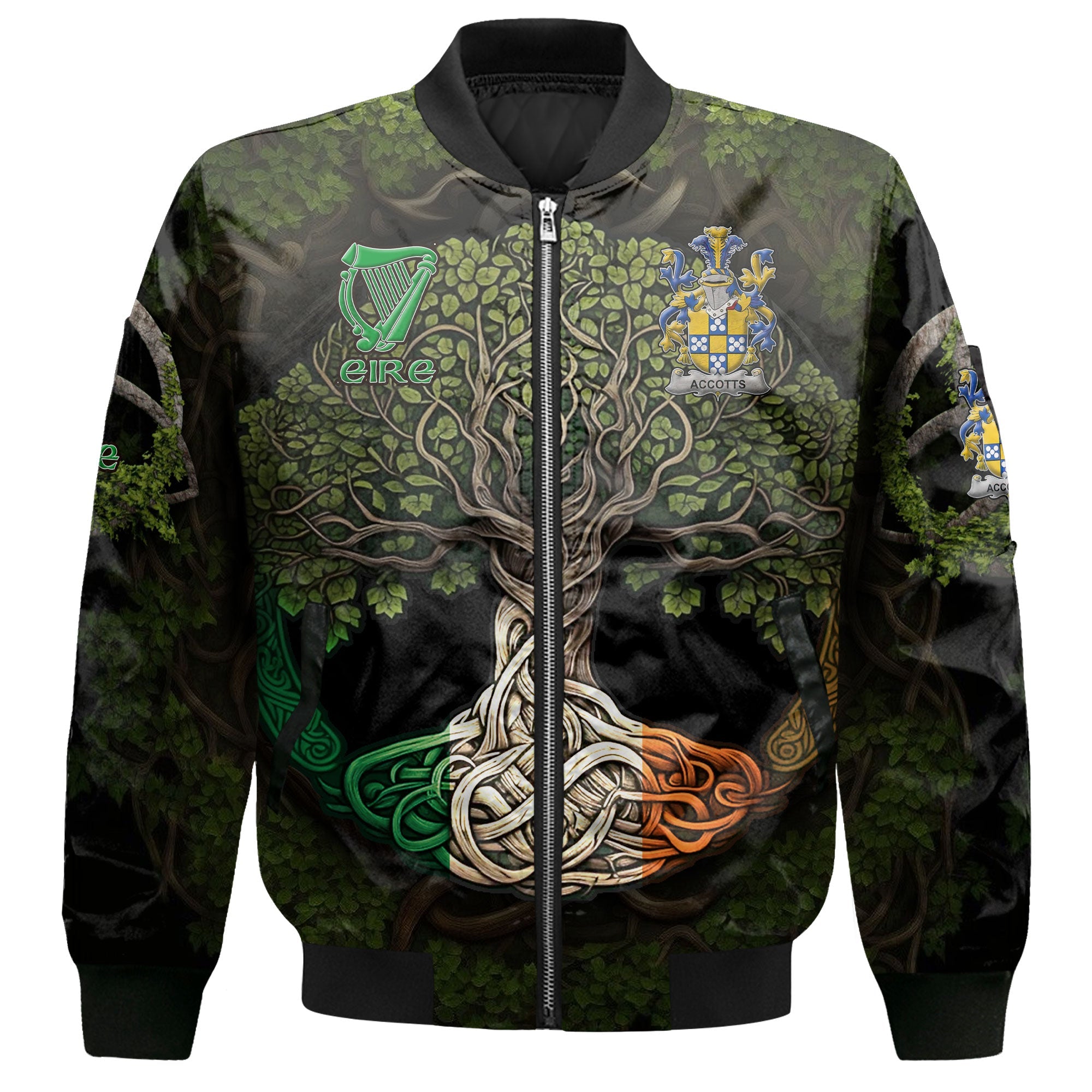 Accotts Bomber Jackets Ireland Is My Root Style