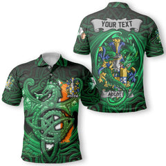 Accotts Polo Shirts The Green Dragon Of Ireland Style