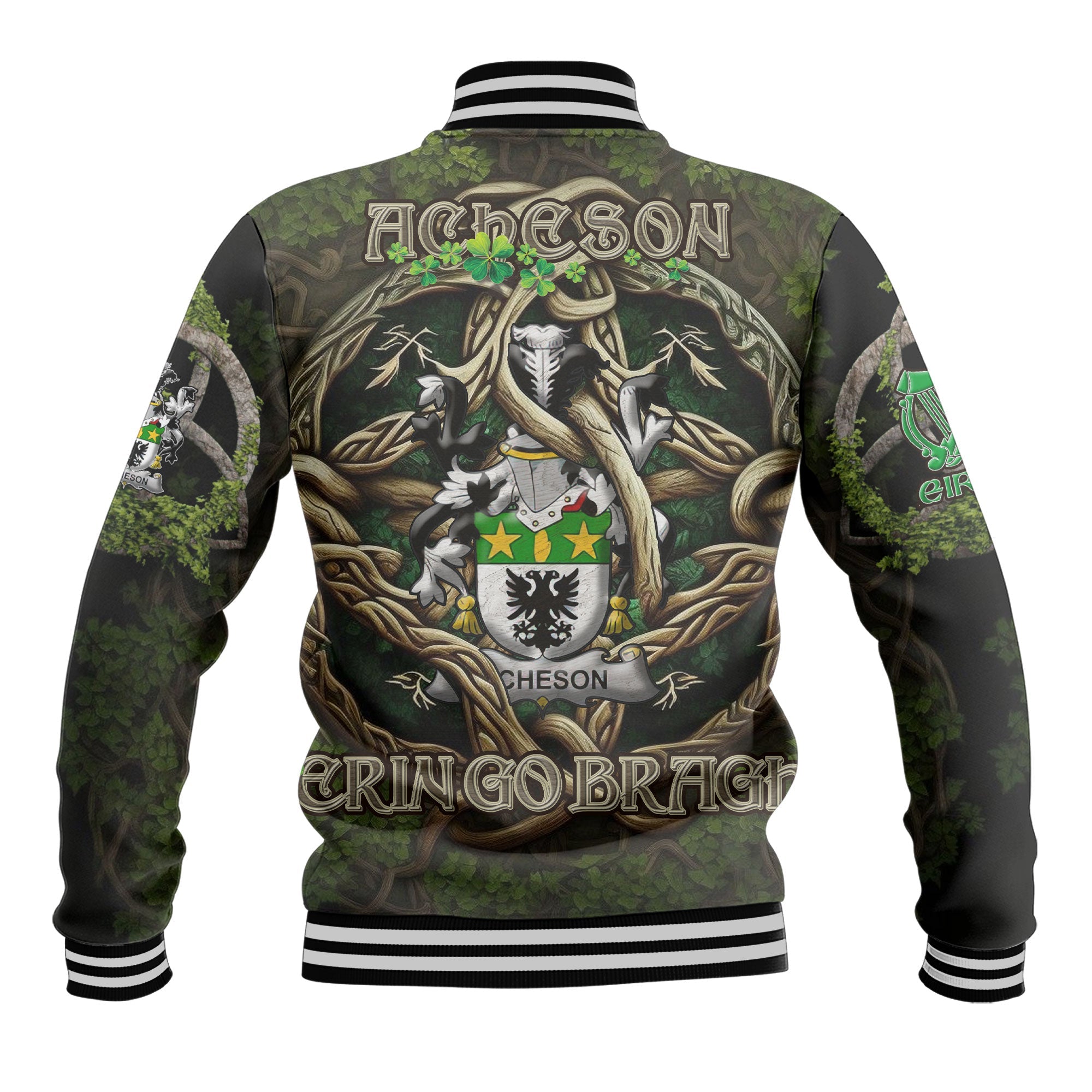 Acheson Baseball Jackets Ireland Is My Root Style