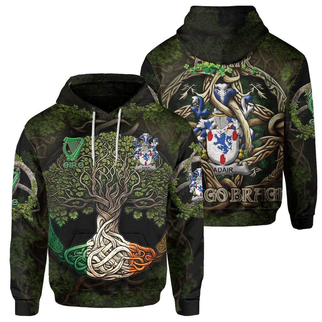 Adair Hoodies Ireland Is My Root Style