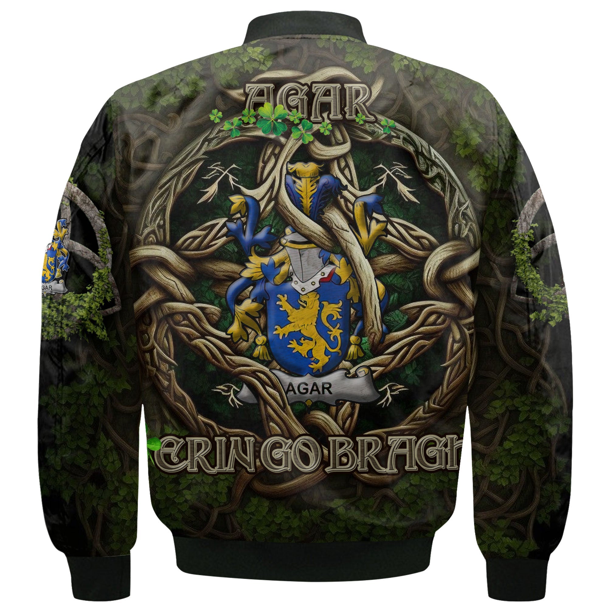 Agar Bomber Jackets Ireland Is My Root Style