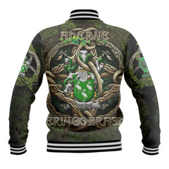 Aherne or Mulhern Baseball Jackets Ireland Is My Root Style