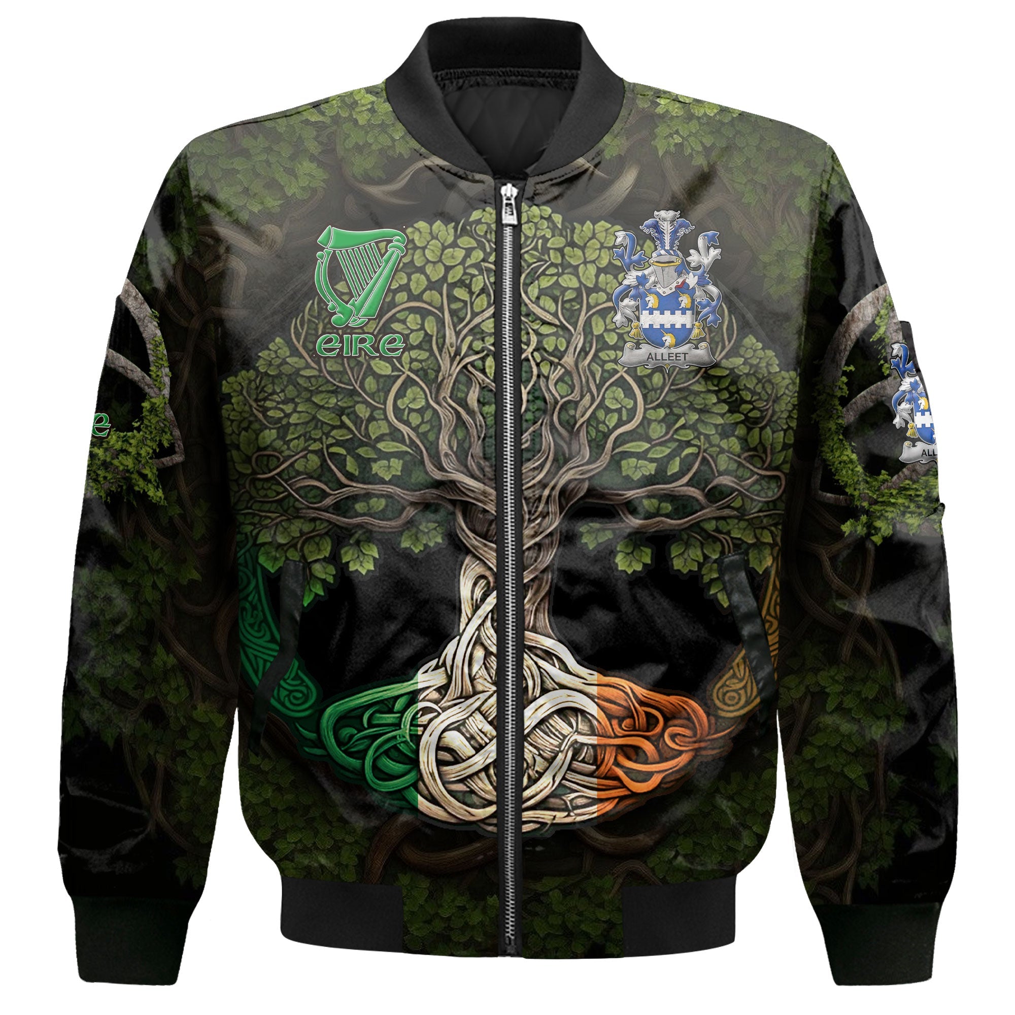 Alleet Bomber Jackets Ireland Is My Root Style