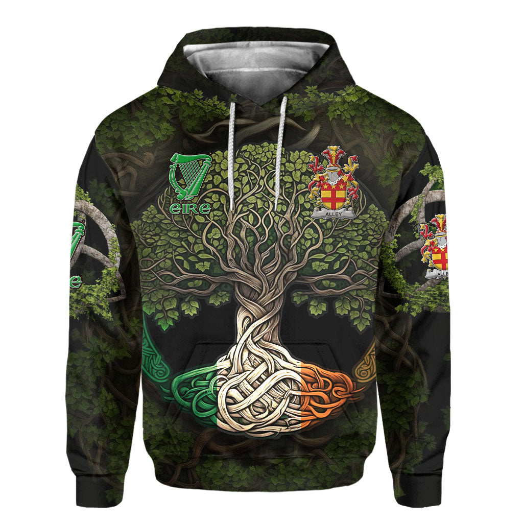 Alley Hoodies Ireland Is My Root Style
