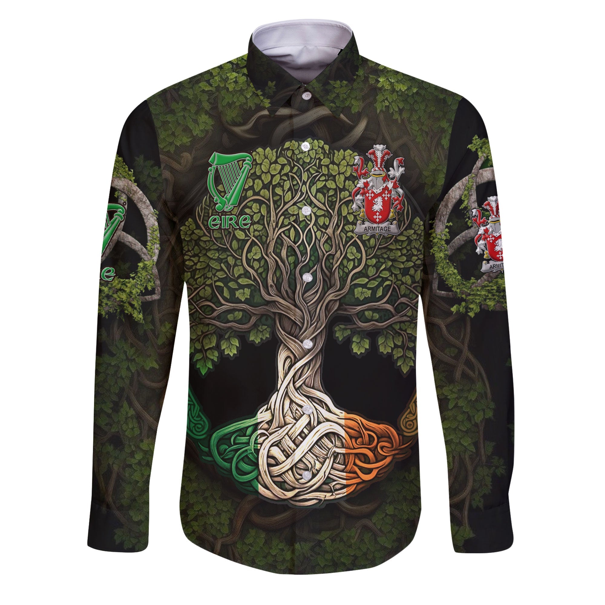 Armitage Long Sleeve Button Shirts Ireland Is My Root Style