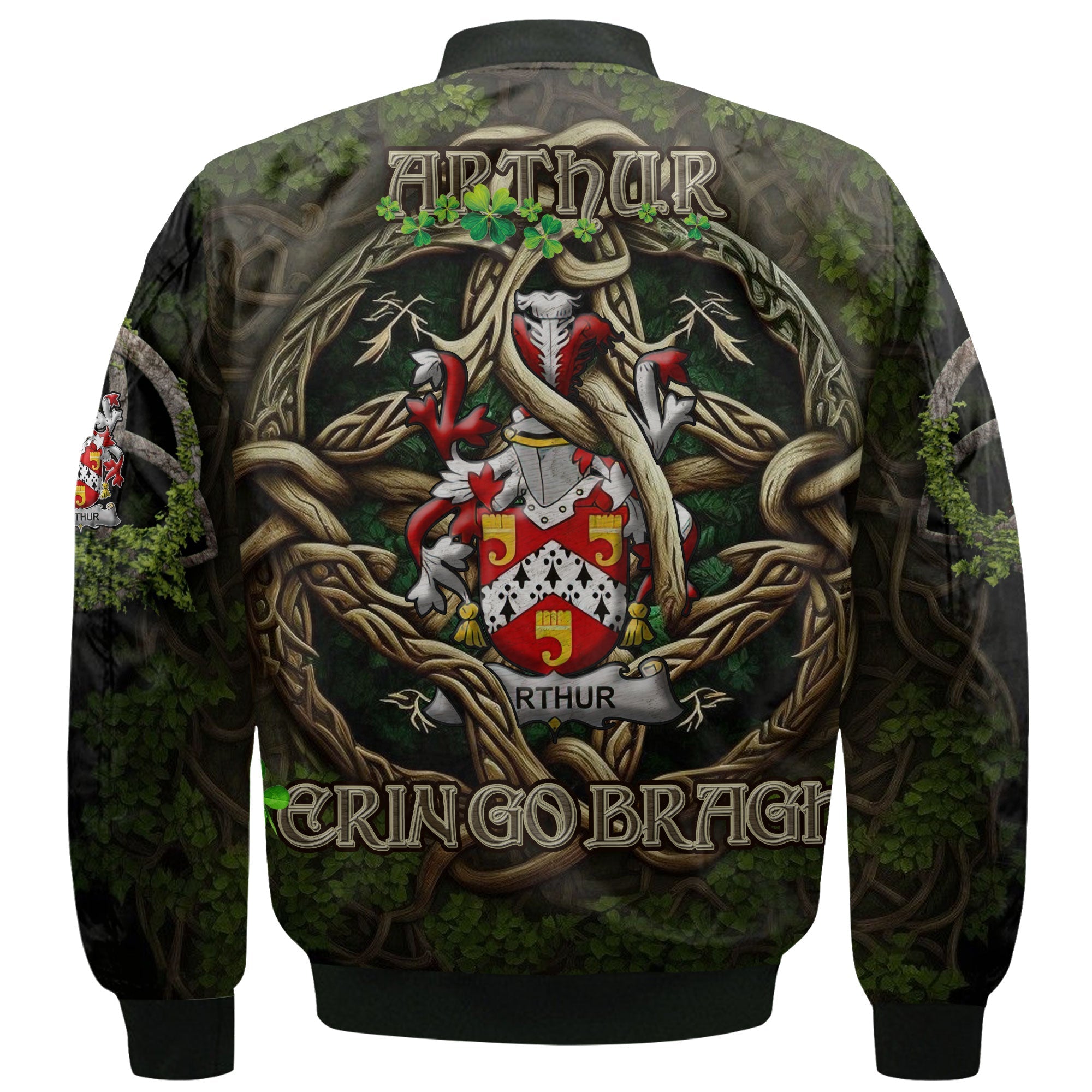 Arthur Bomber Jackets Ireland Is My Root Style