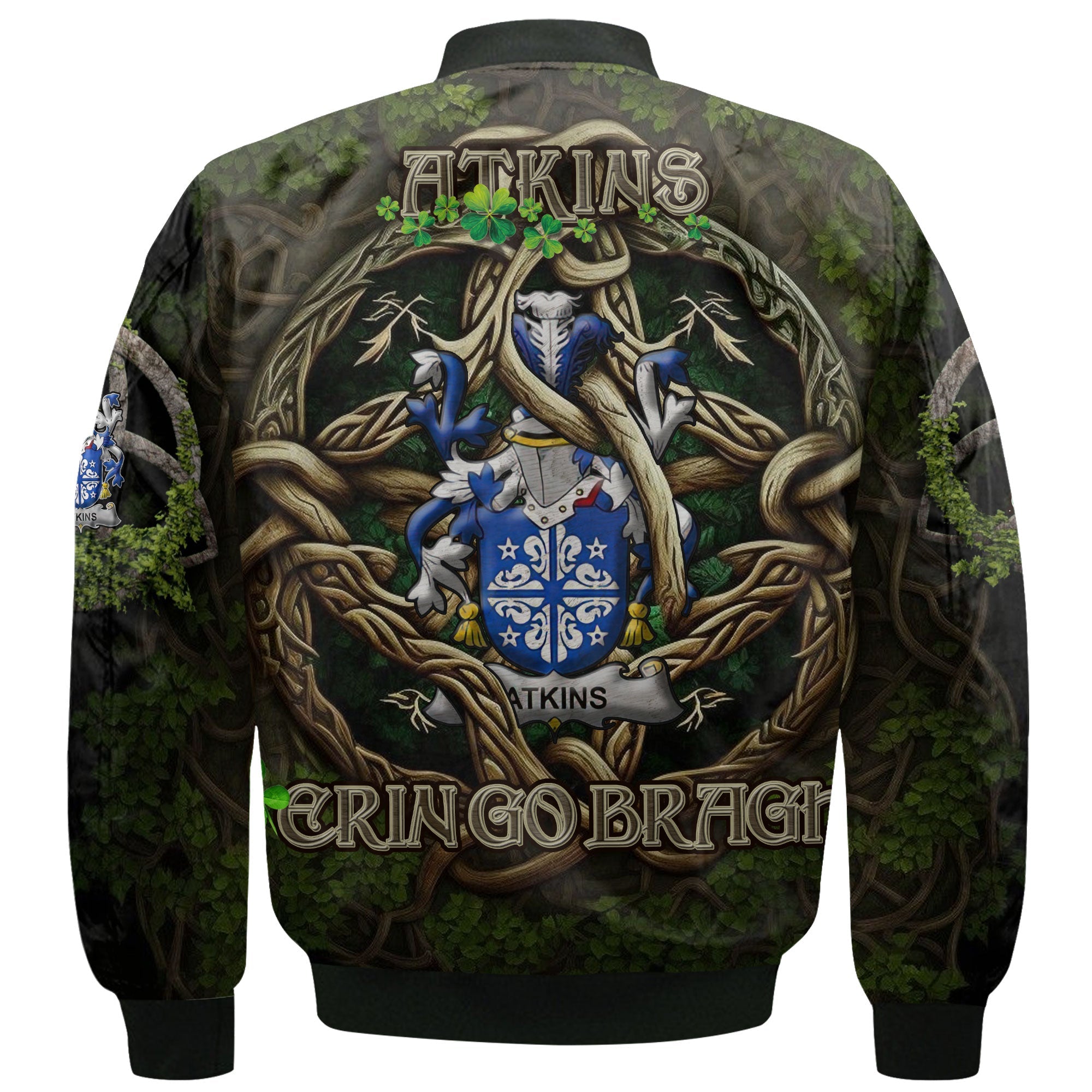 Atkins Bomber Jackets Ireland Is My Root Style