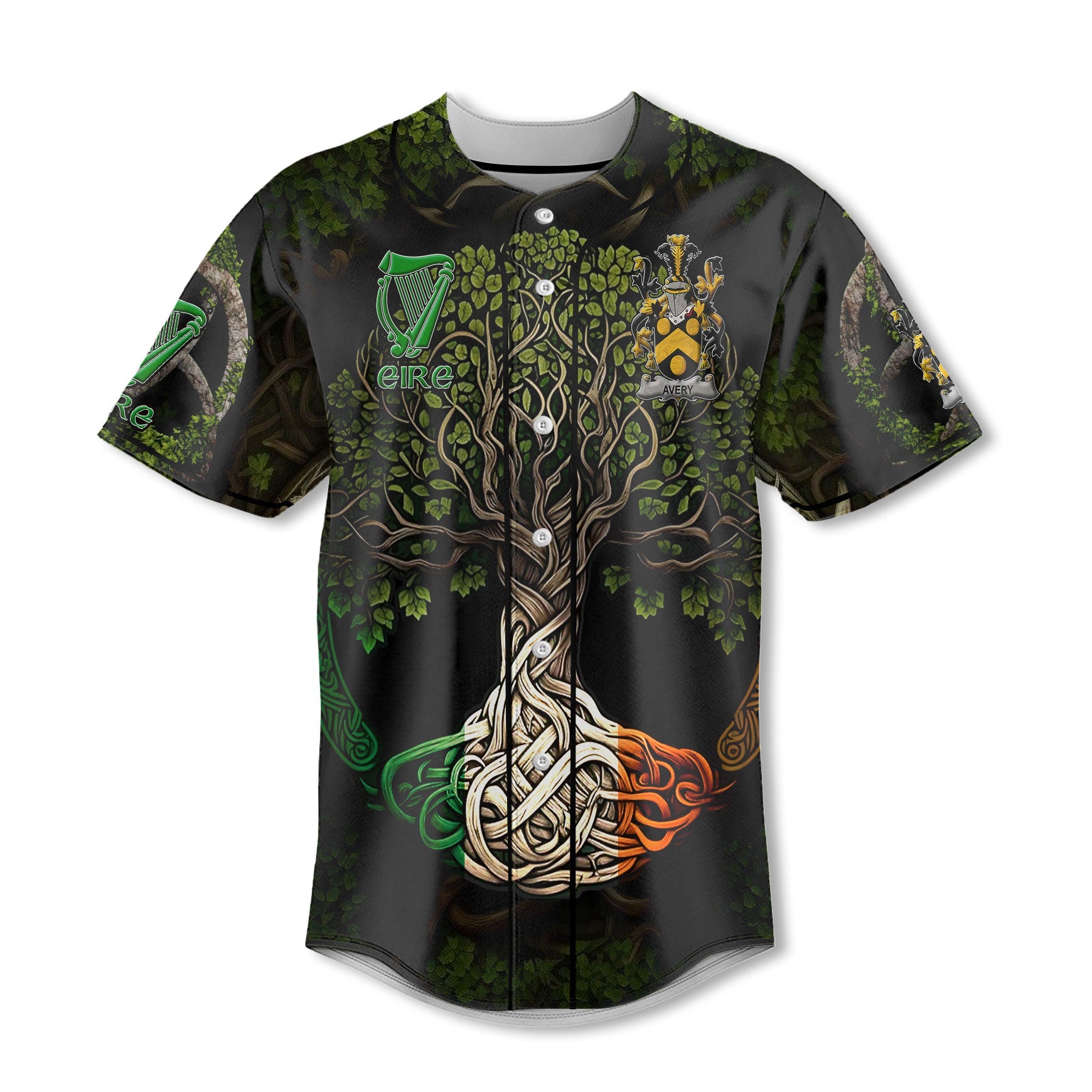 Avery Baseball Jerseys Ireland Is My Root Style