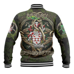 Bagley or Begley Baseball Jackets Ireland Is My Root Style