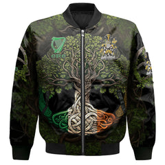 Ball Bomber Jackets Ireland Is My Root Style