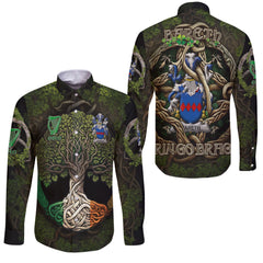 Bareth Long Sleeve Button Shirts Ireland Is My Root Style