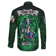 Bareth Long Sleeve Button Shirts The Green Dragon Of Ireland Style