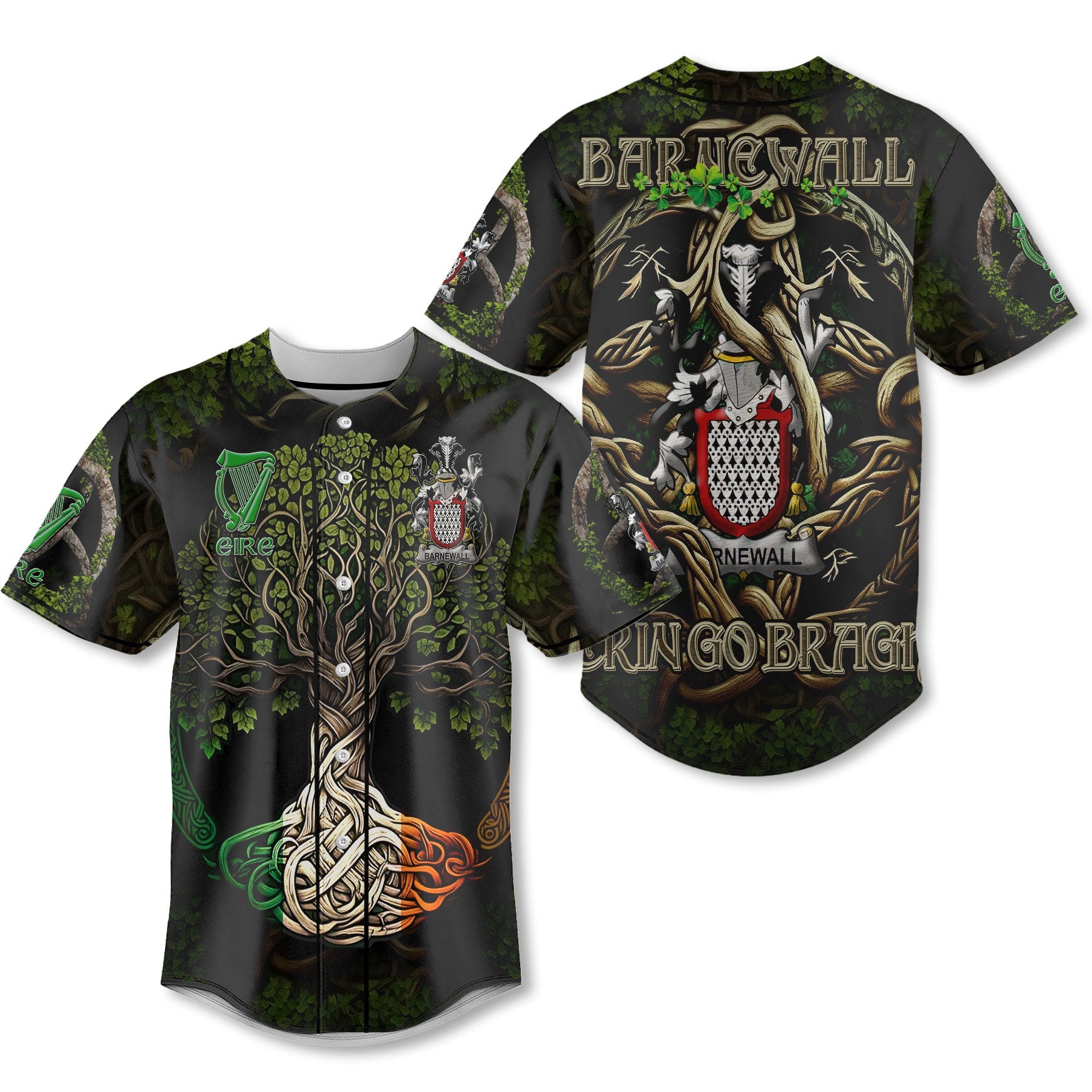 Barnewall Baseball Jerseys Ireland Is My Root Style