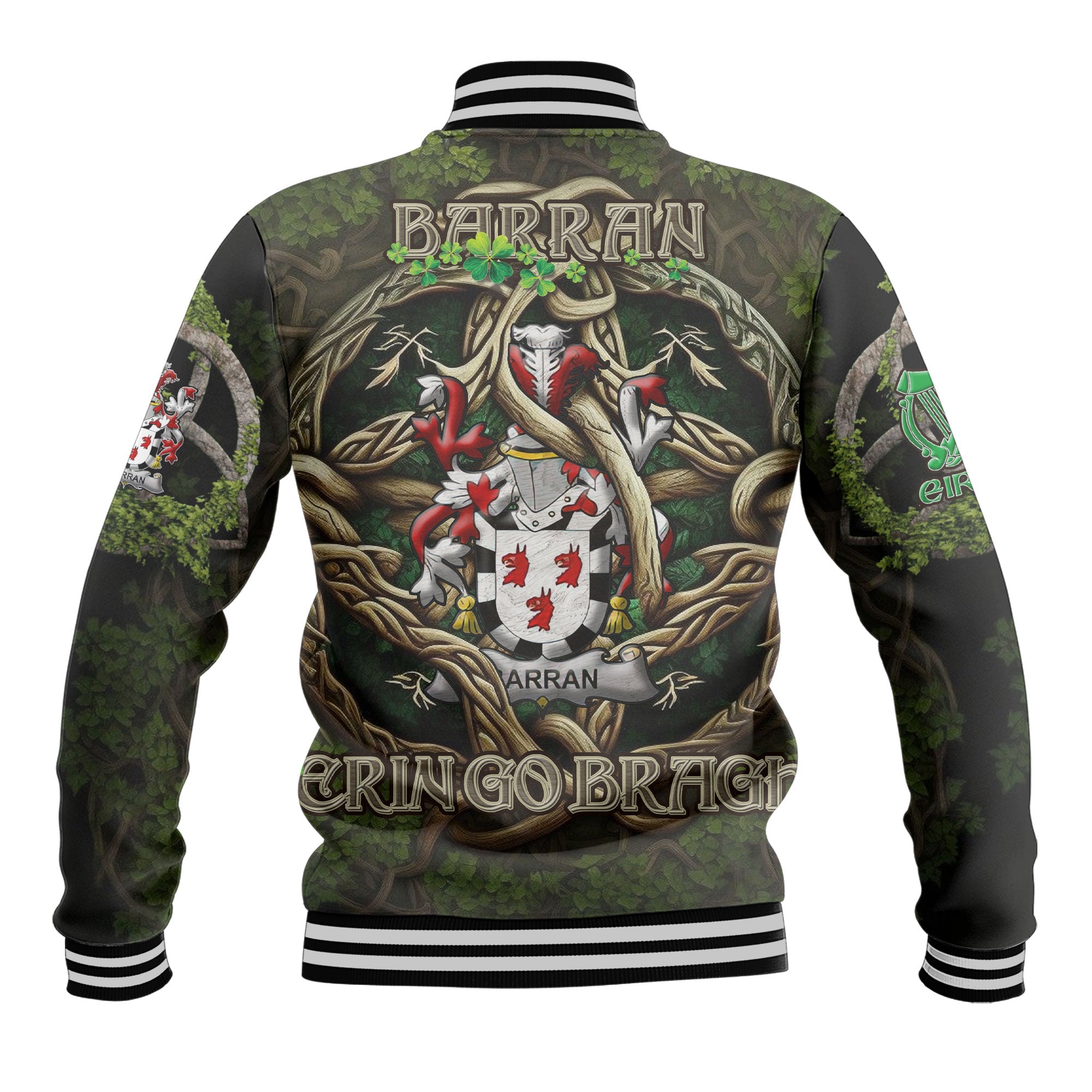 Barran Baseball Jackets Ireland Is My Root Style