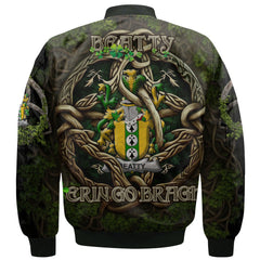 Beatty or Betagh Bomber Jackets Ireland Is My Root Style