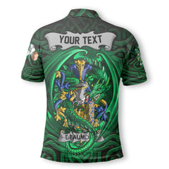 Beaumont Polo Shirts The Green Dragon Of Ireland Style