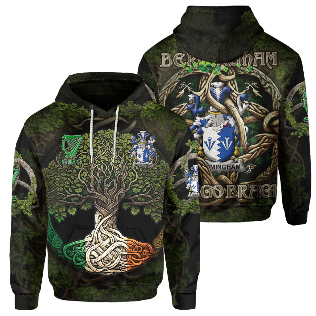 Bermingham Hoodies Ireland Is My Root Style